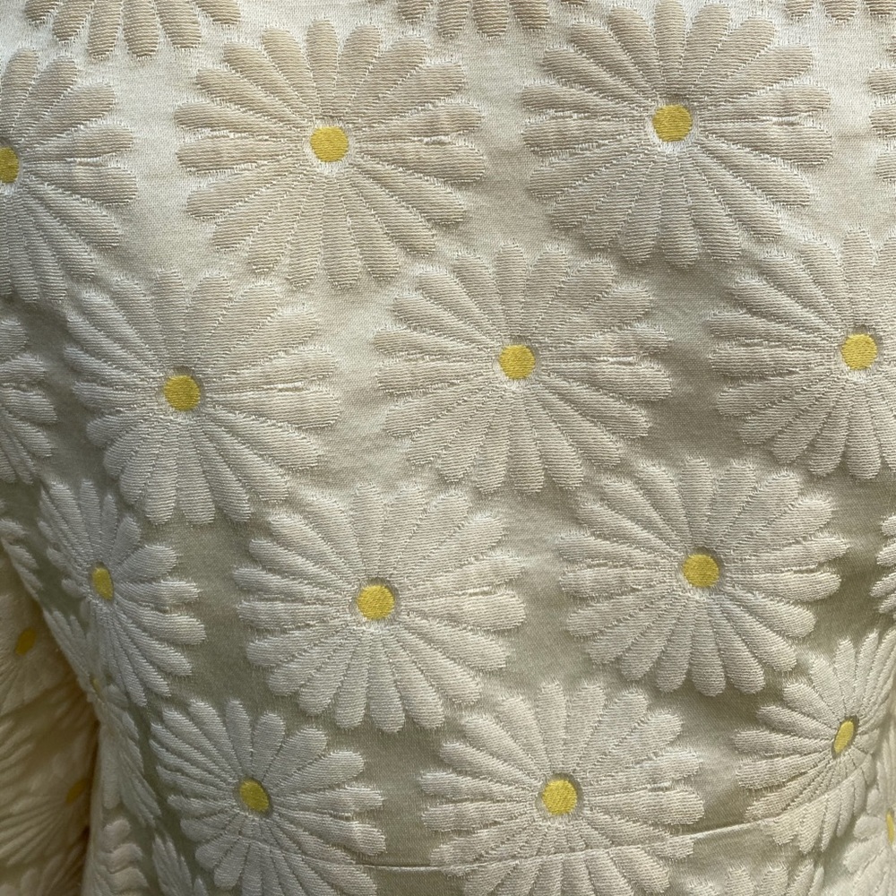 Neiman Marcus Embroidered Daisy Coat - Vintage! - Picture 4 of 6